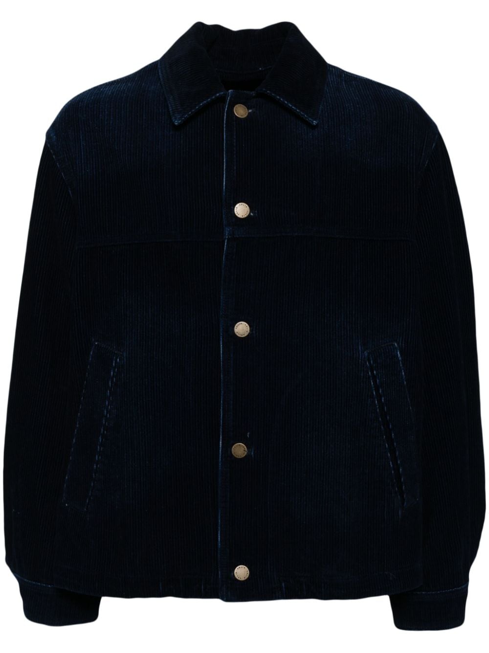 SOLID HOMME corduroy denim jacket - Blue von SOLID HOMME