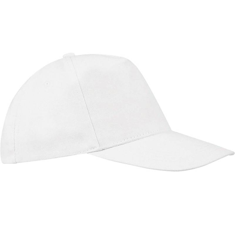 Buzz Baseballkappe Damen Weiss ONE SIZE von SOLS