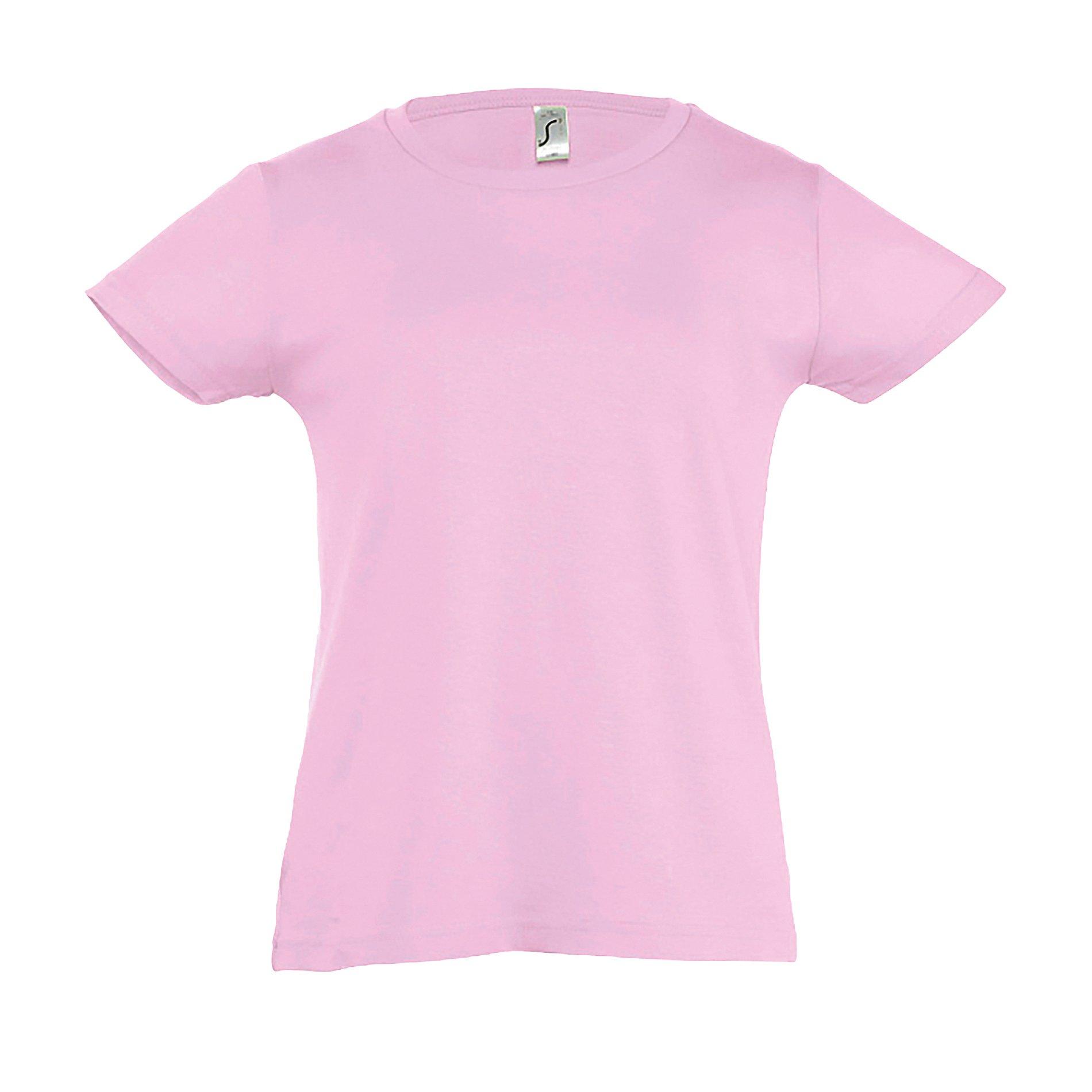 Cherry Tshirt, Kurzarm Mädchen Pink 8A von SOLS