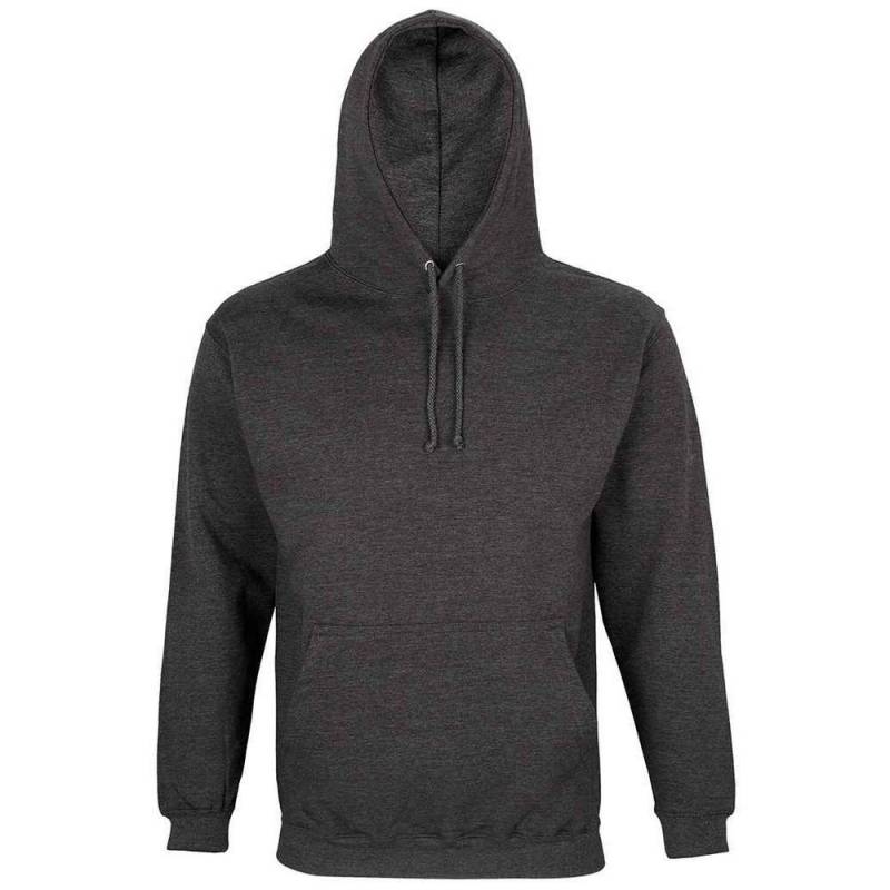 Condor Kapuzenpullover Herren Charcoal Black M von SOLS