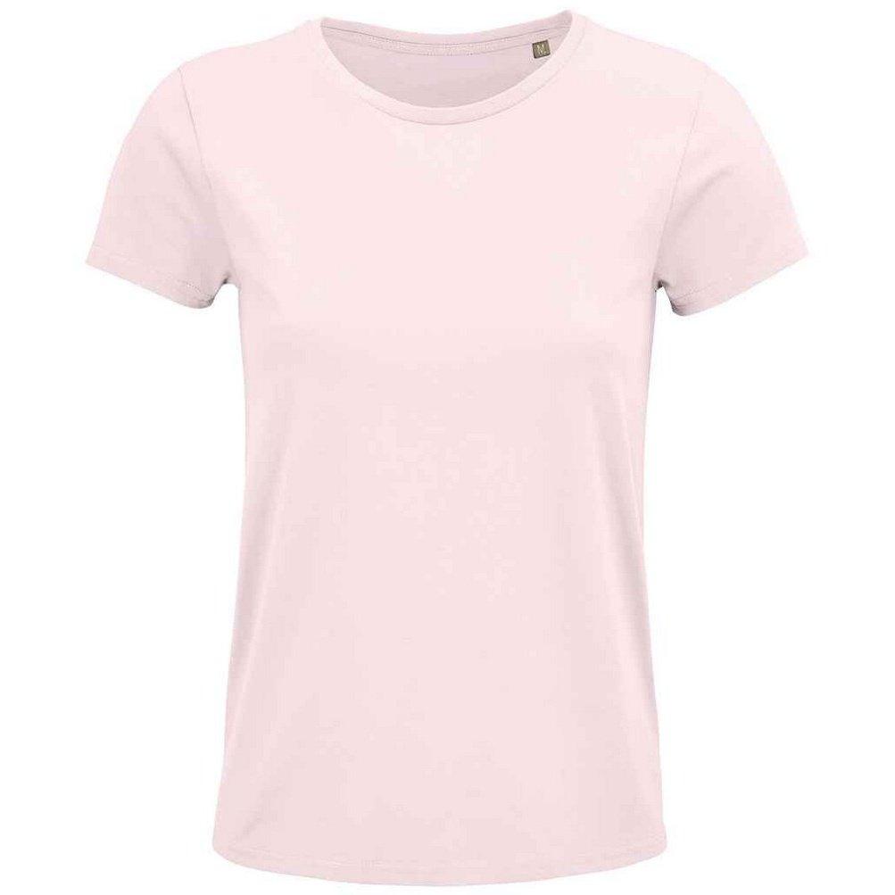 Crusader Tshirt Damen Pink L von SOLS