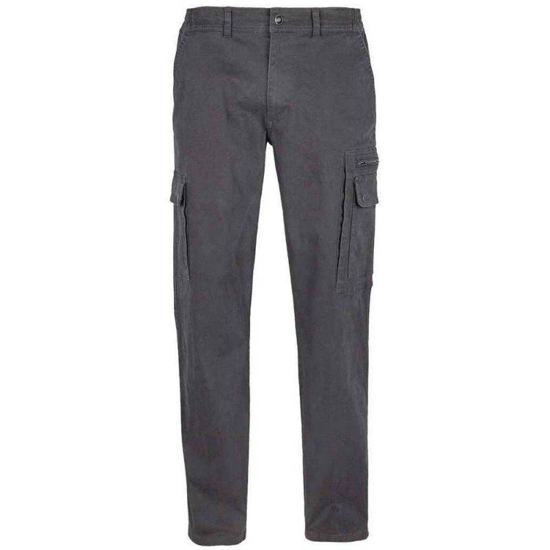 Docker Cargohose Herren Grau W38 von SOLS