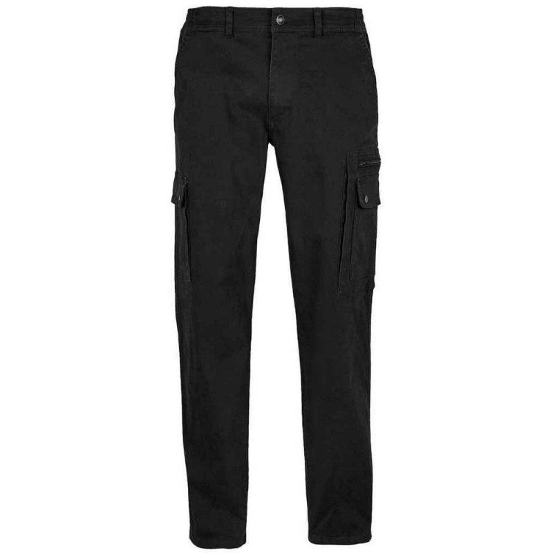 Docker Cargohose Herren Schwarz W42 von SOLS