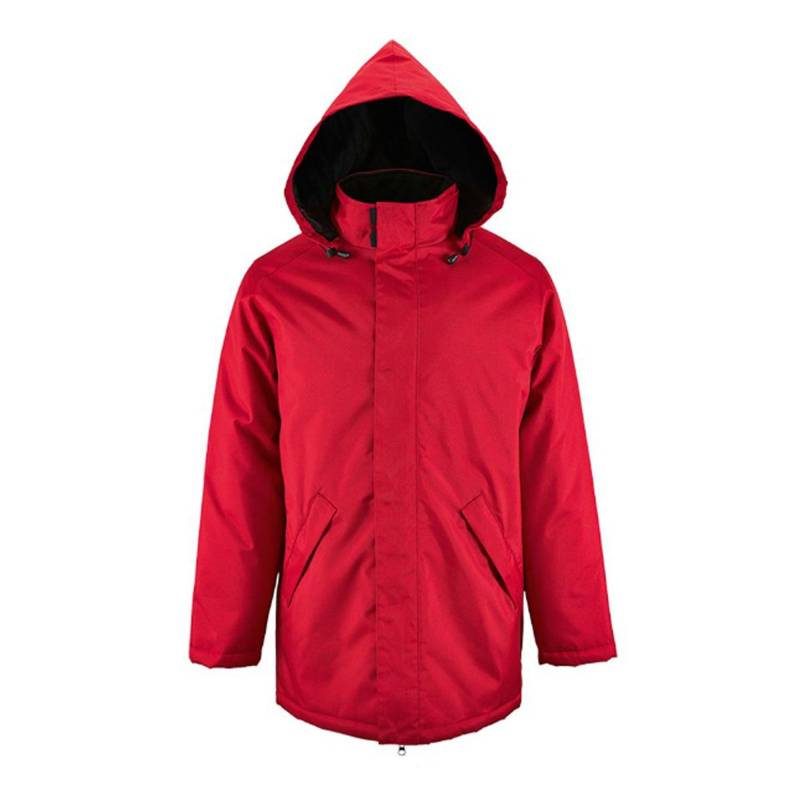 Erwachsene Robyn Gefütterte Jacke Damen Rot Bunt 3XL von SOLS