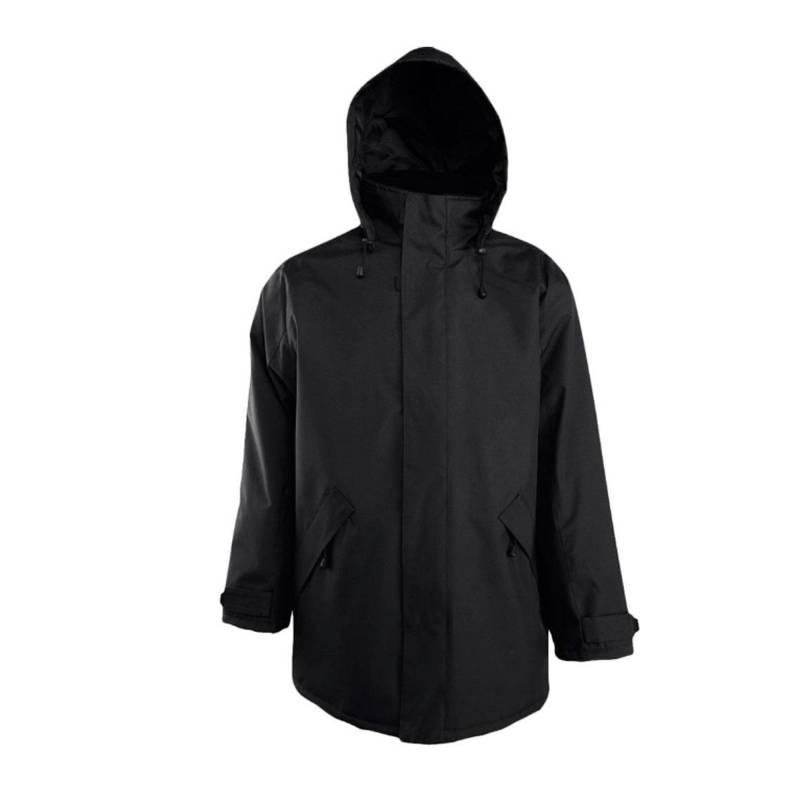 Erwachsene Robyn Gefütterte Jacke Damen Schwarz 4XL von SOLS