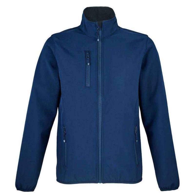 Falcon Softshelljacke Recyceltes Material Damen Blau L von SOLS