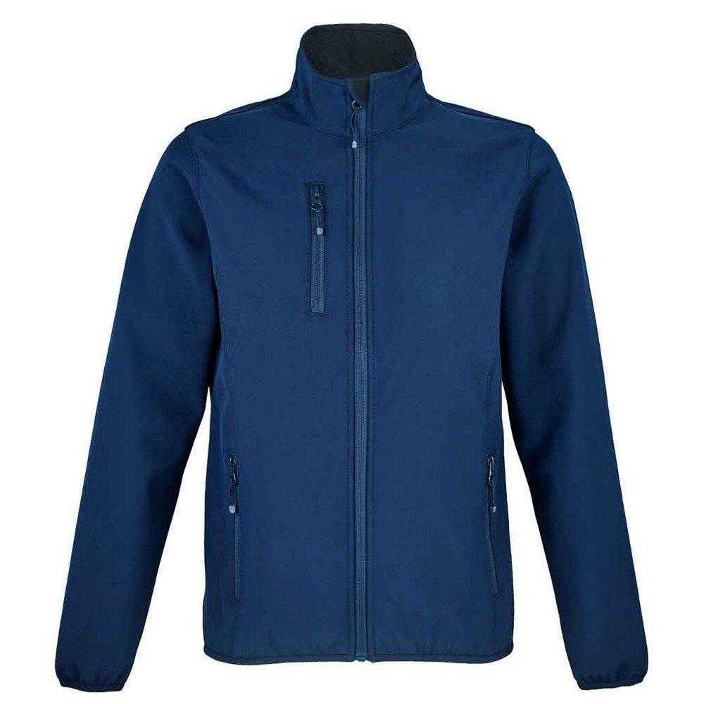 Falcon Softshelljacke Recyceltes Material Damen Blau XL von SOLS