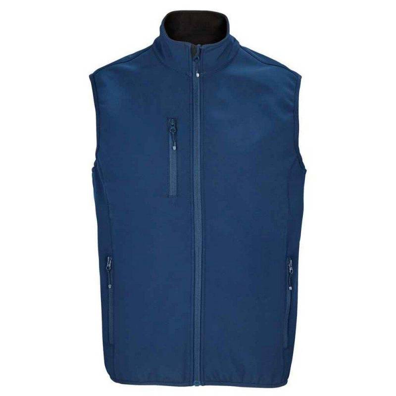 Falcon Weste Recyceltes Material Herren Blau 3XL von SOLS