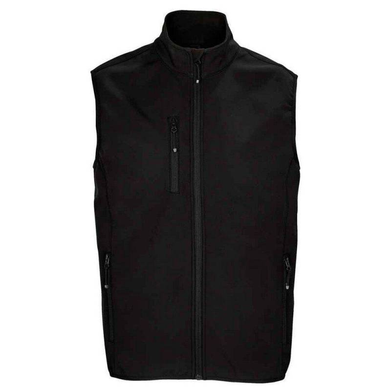 Falcon Weste Recyceltes Material Herren Schwarz 3XL von SOLS