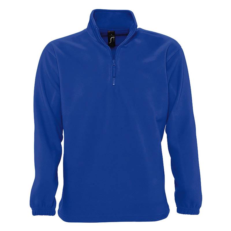 Fleece Top Ness Herren Königsblau S von SOLS