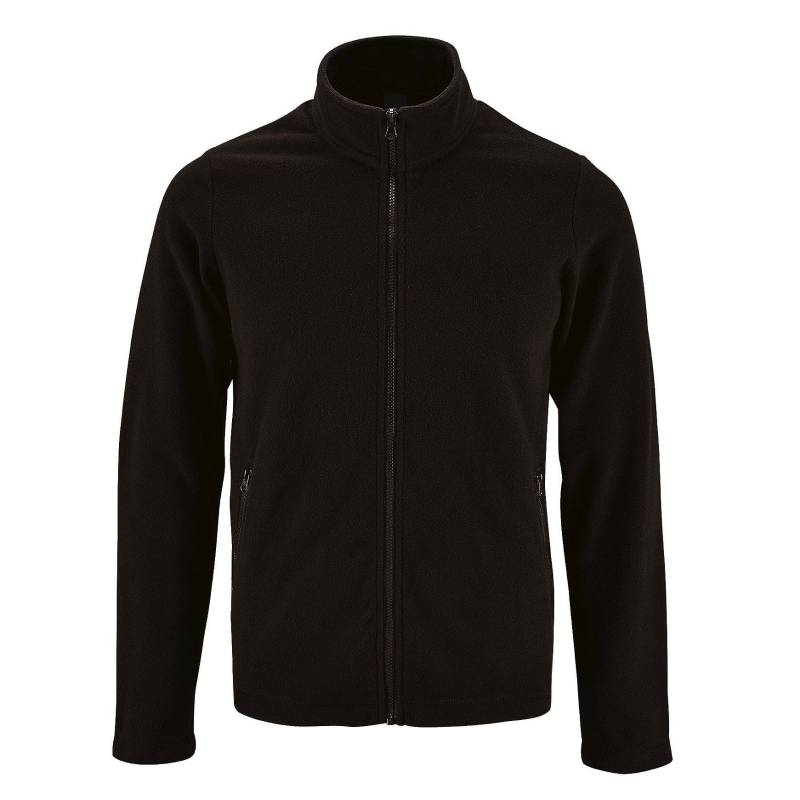 SOLS - FleeceJacke Norman, für Herren, Schwarz, Größe L von SOLS