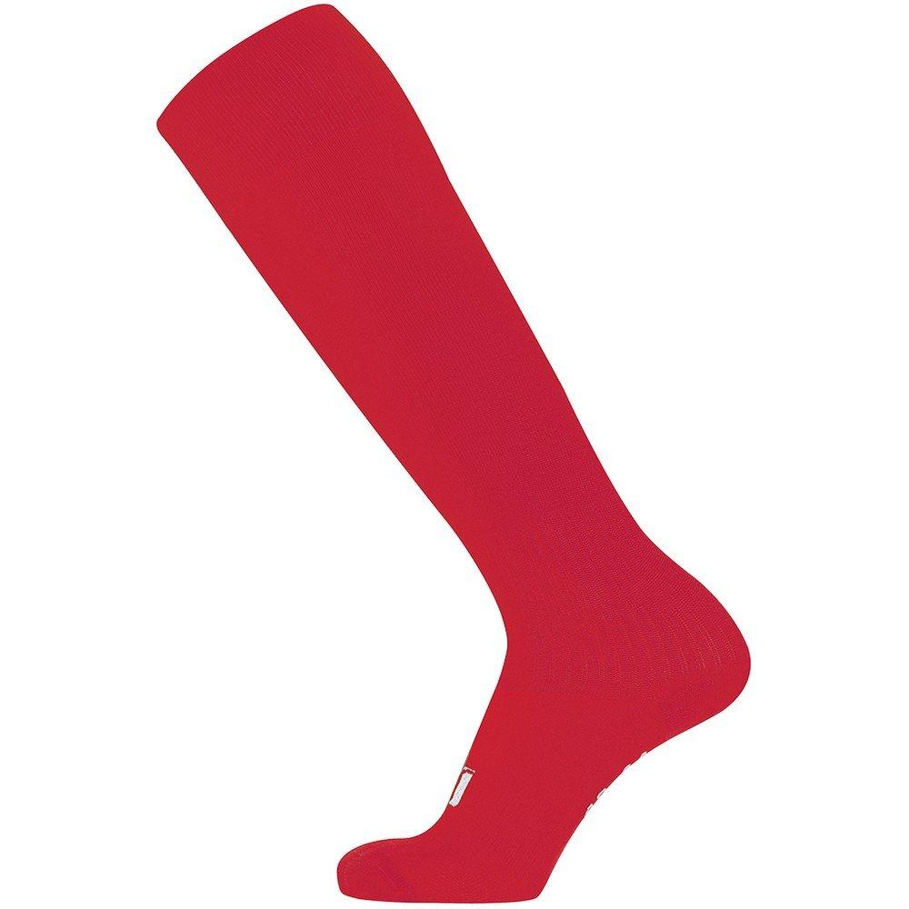 Fußballsocken Kniestrümpfe Jungen Rot Bunt S/M von SOLS