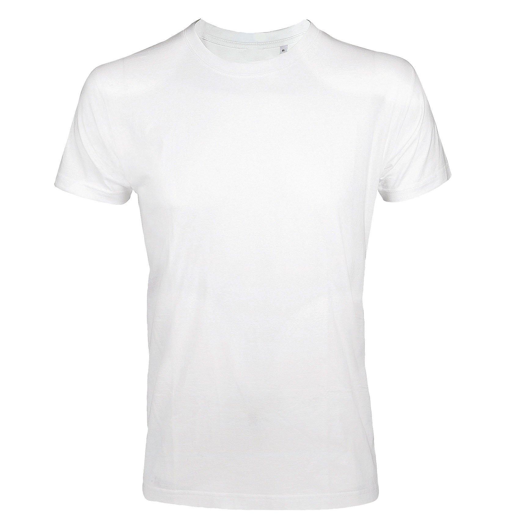 Imperial Slim Fit Tshirt, Kurzarm Herren Weiss L von SOLS