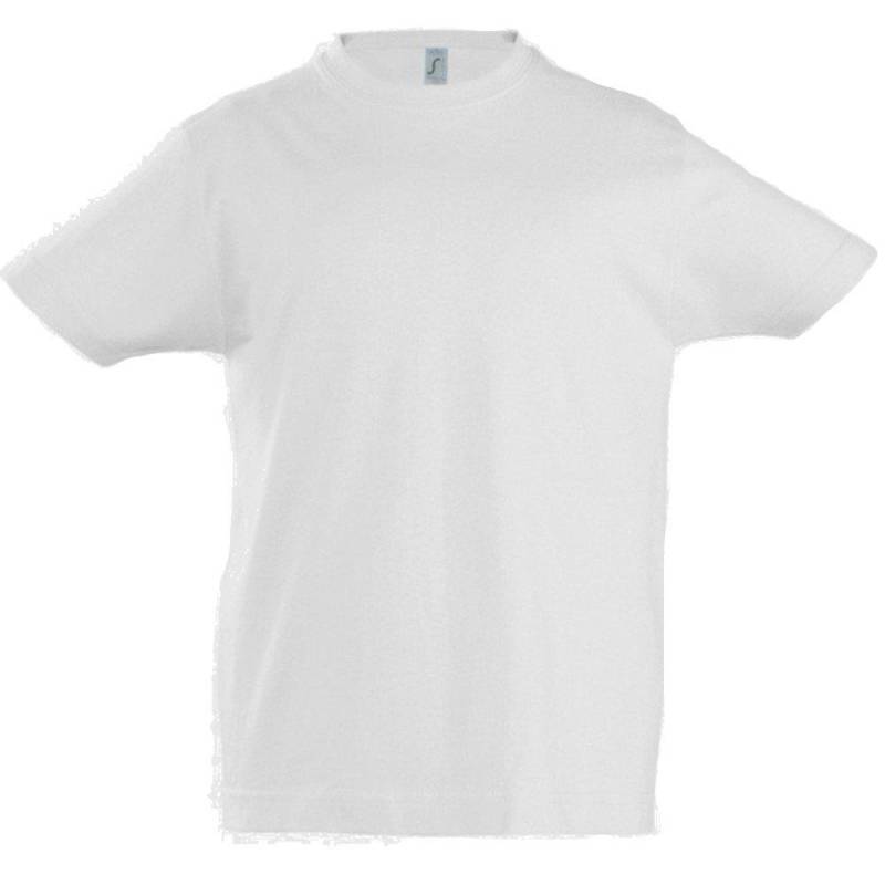 Imperial Tshirt, , Kurzarm Jungen Weiss 12A von SOLS