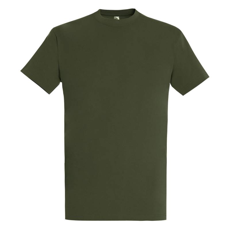 Imperial Tshirt, Kurzarm Herren Khaki 3XL von SOLS