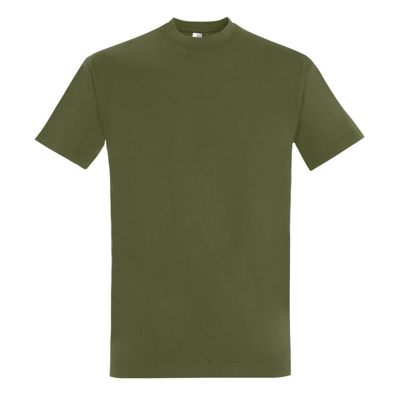 Imperial Tshirt, Kurzarm Herren Khaki 3XL von SOLS