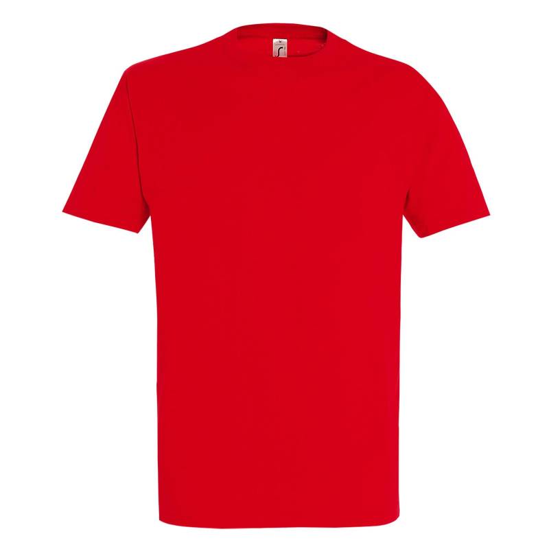 Imperial Tshirt, Kurzarm Herren Rot Bunt L von SOLS