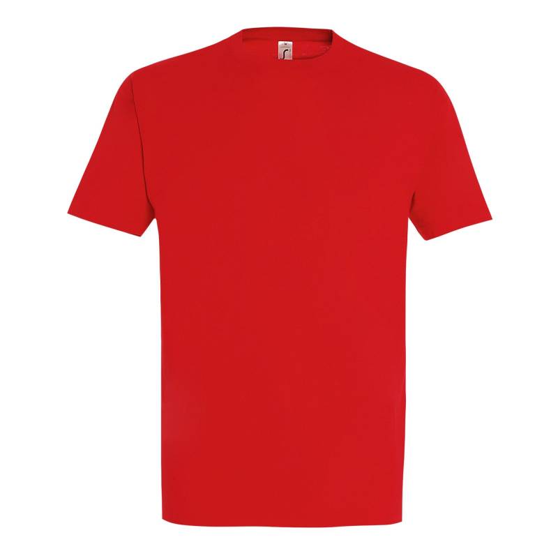 Imperial Tshirt, Kurzarm Herren Rot Bunt M von SOLS