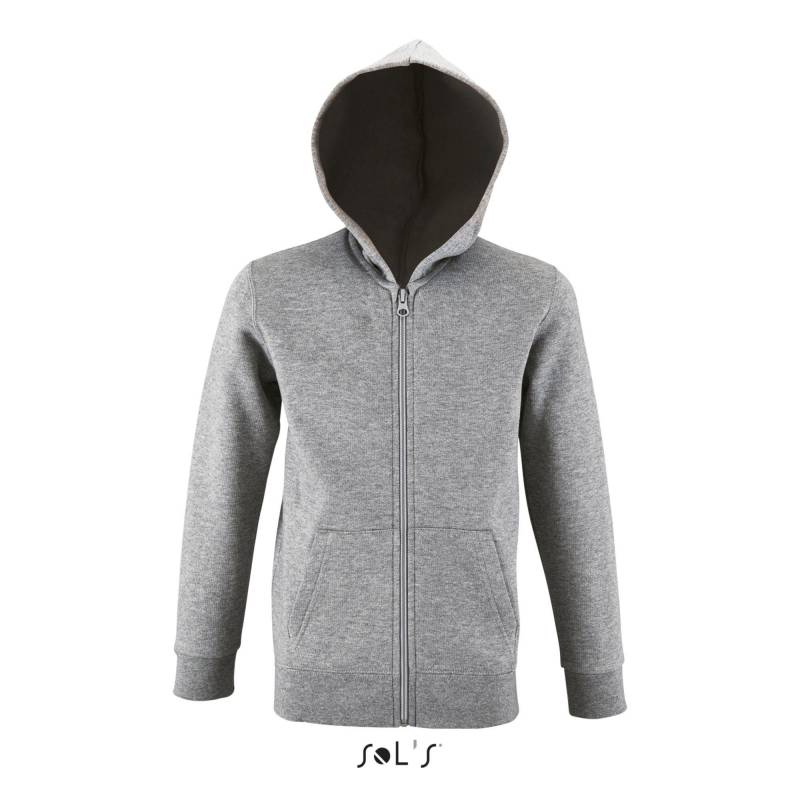 Kinder-hoodie Stone Jungen  12A von SOLS