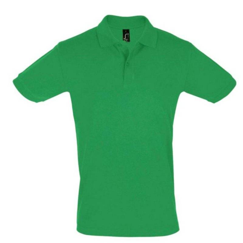 Mens Perfect Pique Poloshirt, Kurzarm Herren Grün XXL von SOLS