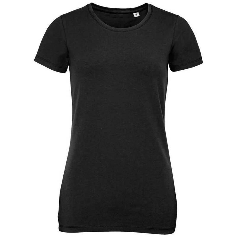 Millenium Tshirt Damen Schwarz 42 von SOLS