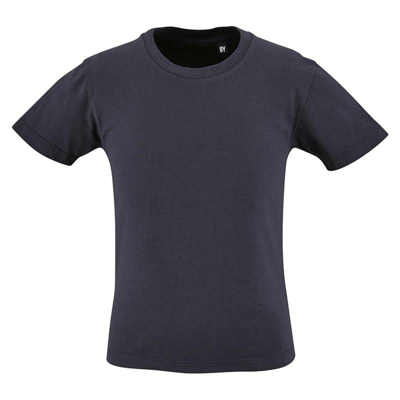 Milo Organisches Tshirt Jungen Marine 128 von SOLS