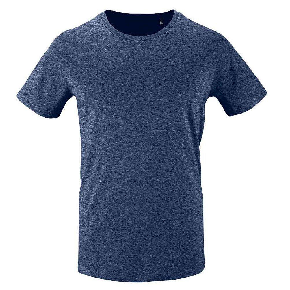 Milo Tshirt Herren Blau Denim 3XL von SOLS