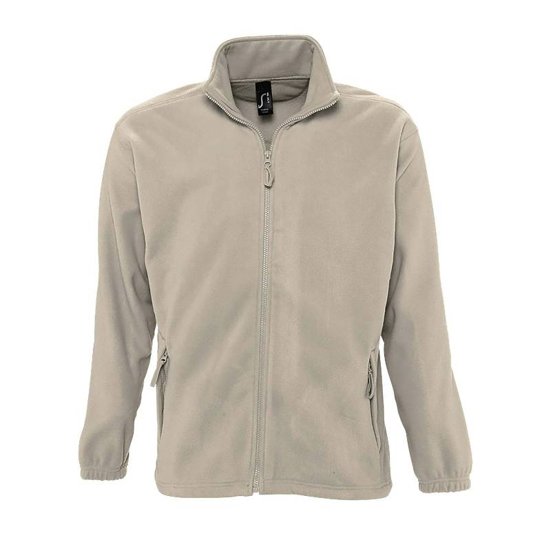 Outdoor Fleece Jacke North Herren Kordel L von SOLS