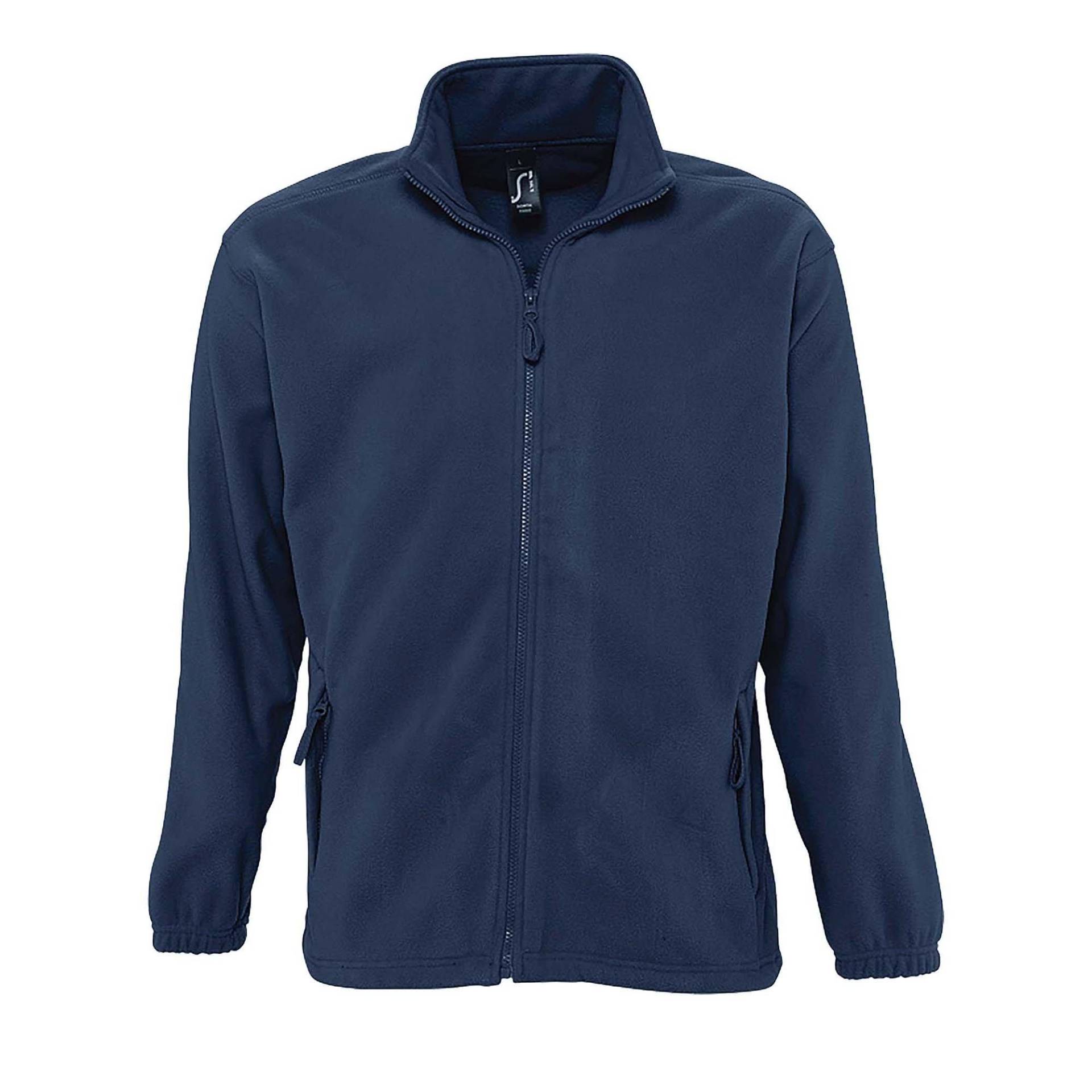 SOLS - Outdoor Fleece Jacke North, für Herren, Marine, Größe XXL von SOLS