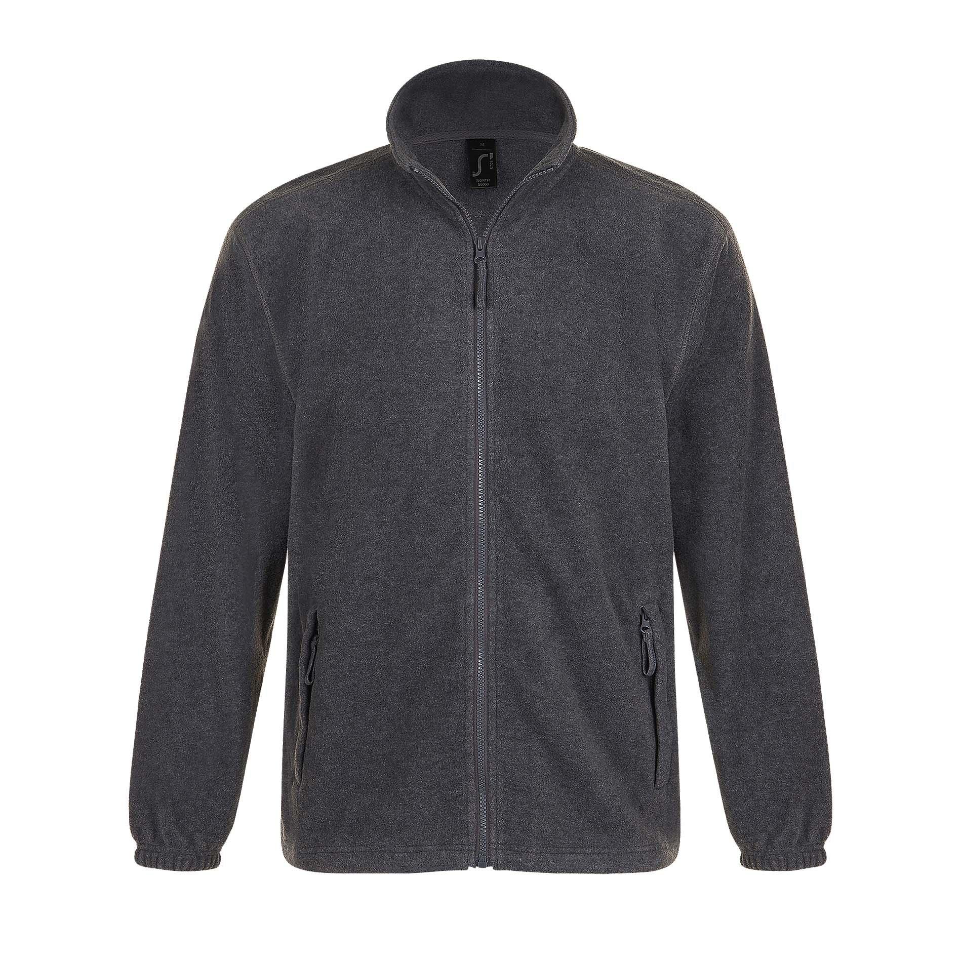 SOLS - Outdoor Fleece Jacke North, für Herren, Taubengrau, Größe 5XL von SOLS