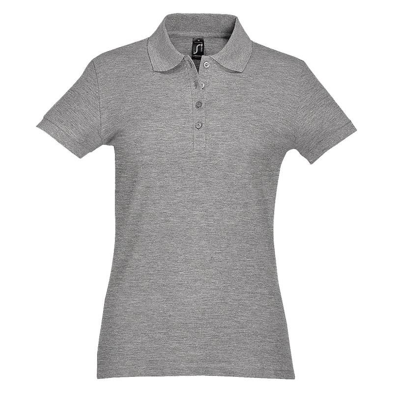 Passion Poloshirt, Kurzarm Damen Taubengrau S von SOLS