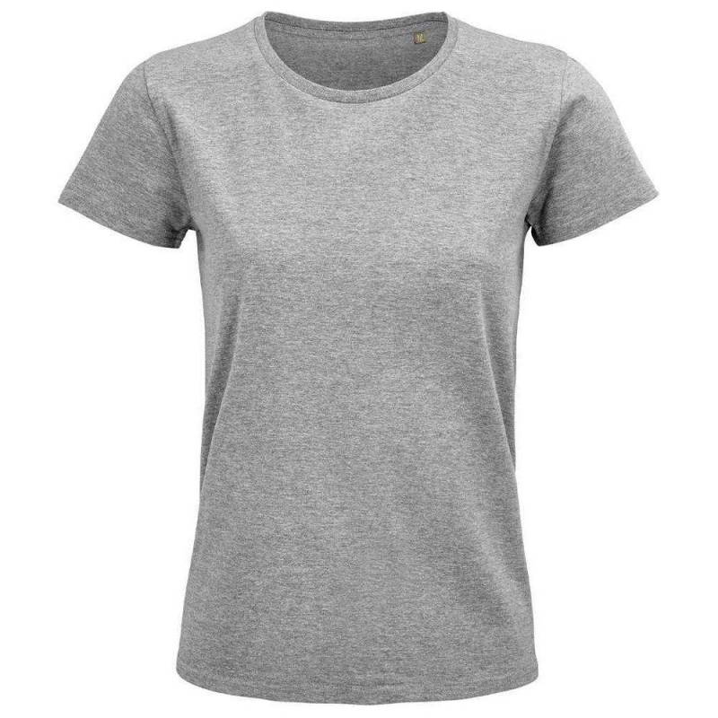 Pioneer Tshirt Damen Taubengrau S von SOLS