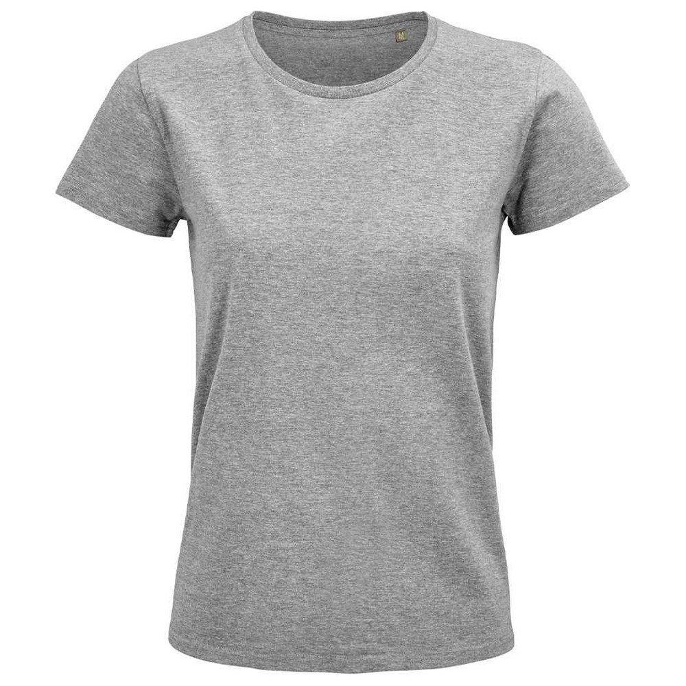 Pioneer Tshirt Damen Taubengrau XXL von SOLS