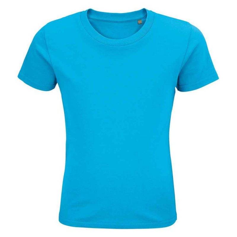 Pioneer Tshirt Jungen Aquamarine 104 von SOLS