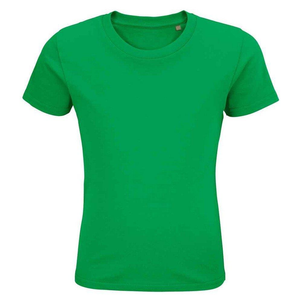 Pioneer Tshirt Jungen Grün 152 von SOLS