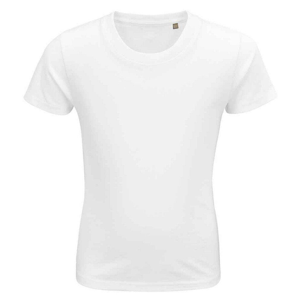 Pioneer Tshirt Jungen Weiss 116 von SOLS