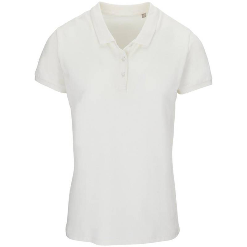 Planet Poloshirt Aus Biologischem Anbau Damen Weiss 38/40 von SOLS