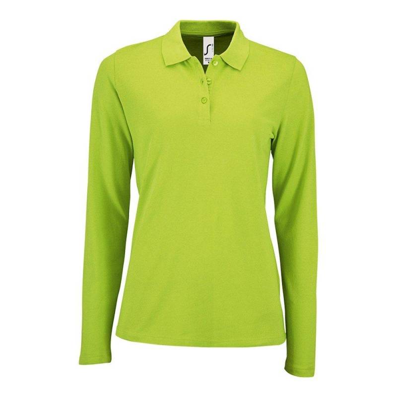 Poloshirt Langärmlig Damen Grün 3XL von SOLS