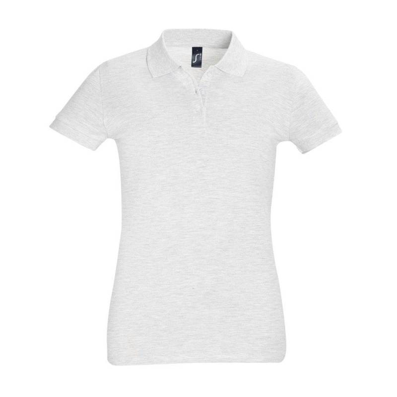 Poloshirt Perfect Kurzarm Damen Grau L von SOLS