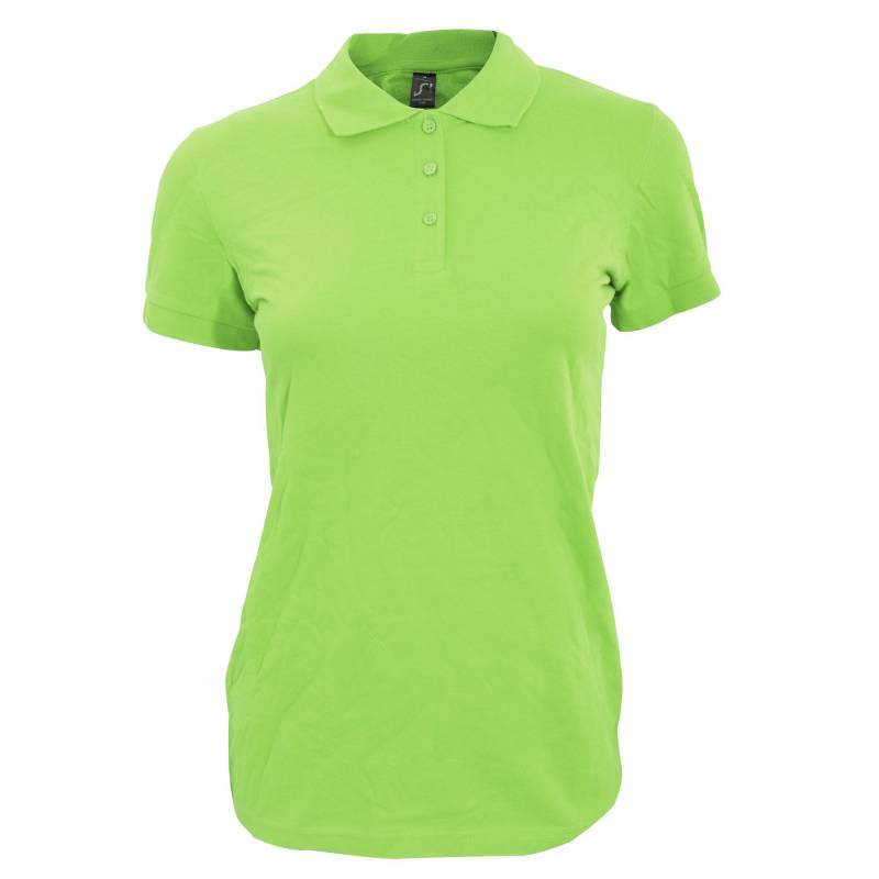 Poloshirt Perfect Kurzarm Damen Grün L von SOLS