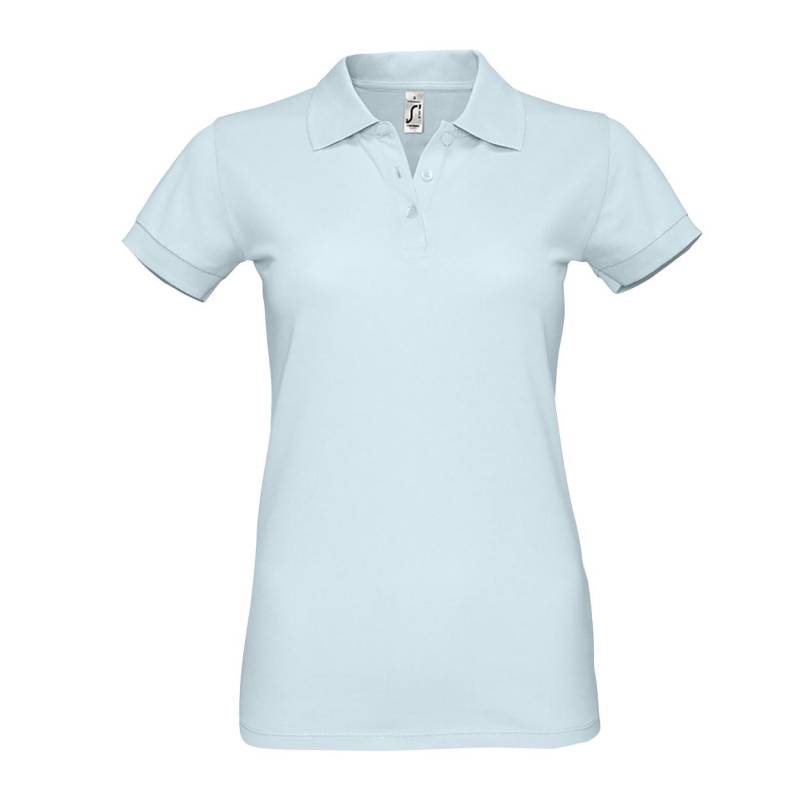 Poloshirt Perfect Kurzarm Damen Kornblumenblau M von SOLS