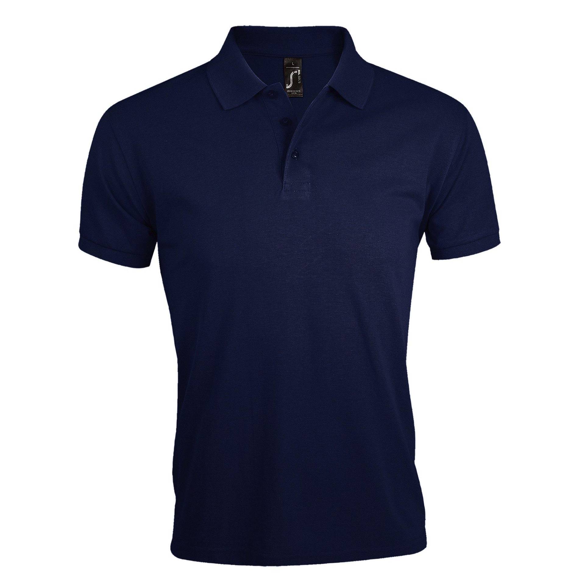 Prime Pique Poloshirt, Kurzarm Herren Marine M von SOLS