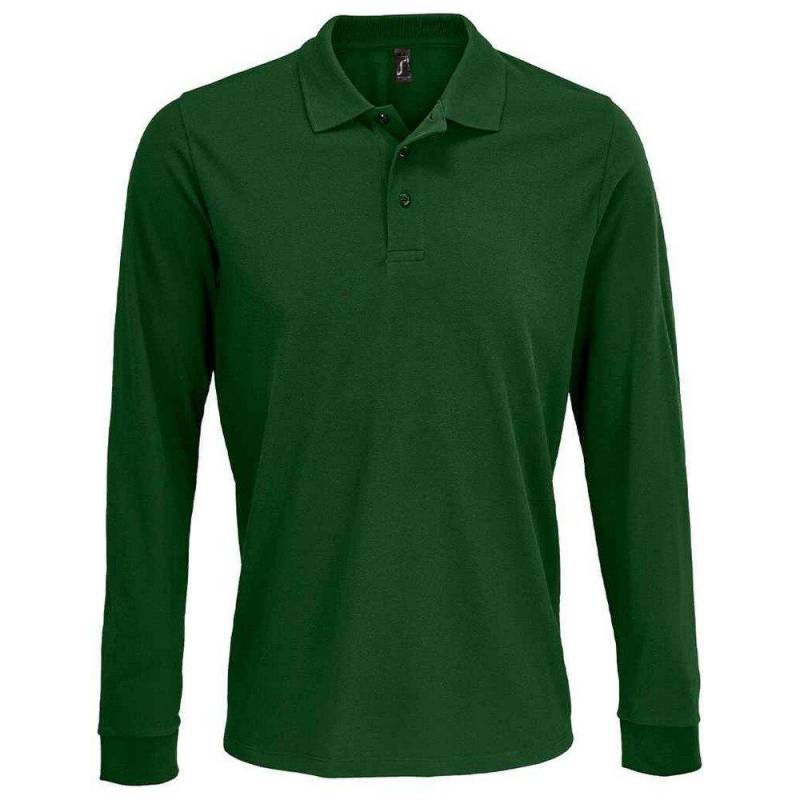 Prime Poloshirt Langärmlig Damen Grün 4XL von SOLS