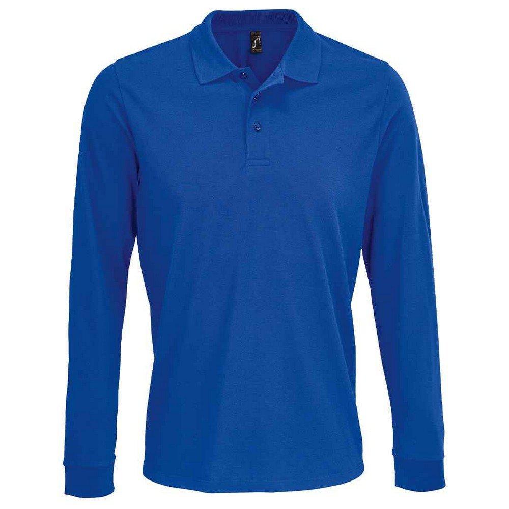 SOLS - Prime Poloshirt Langärmlig, für Damen, Königsblau, Größe 3XL von SOLS