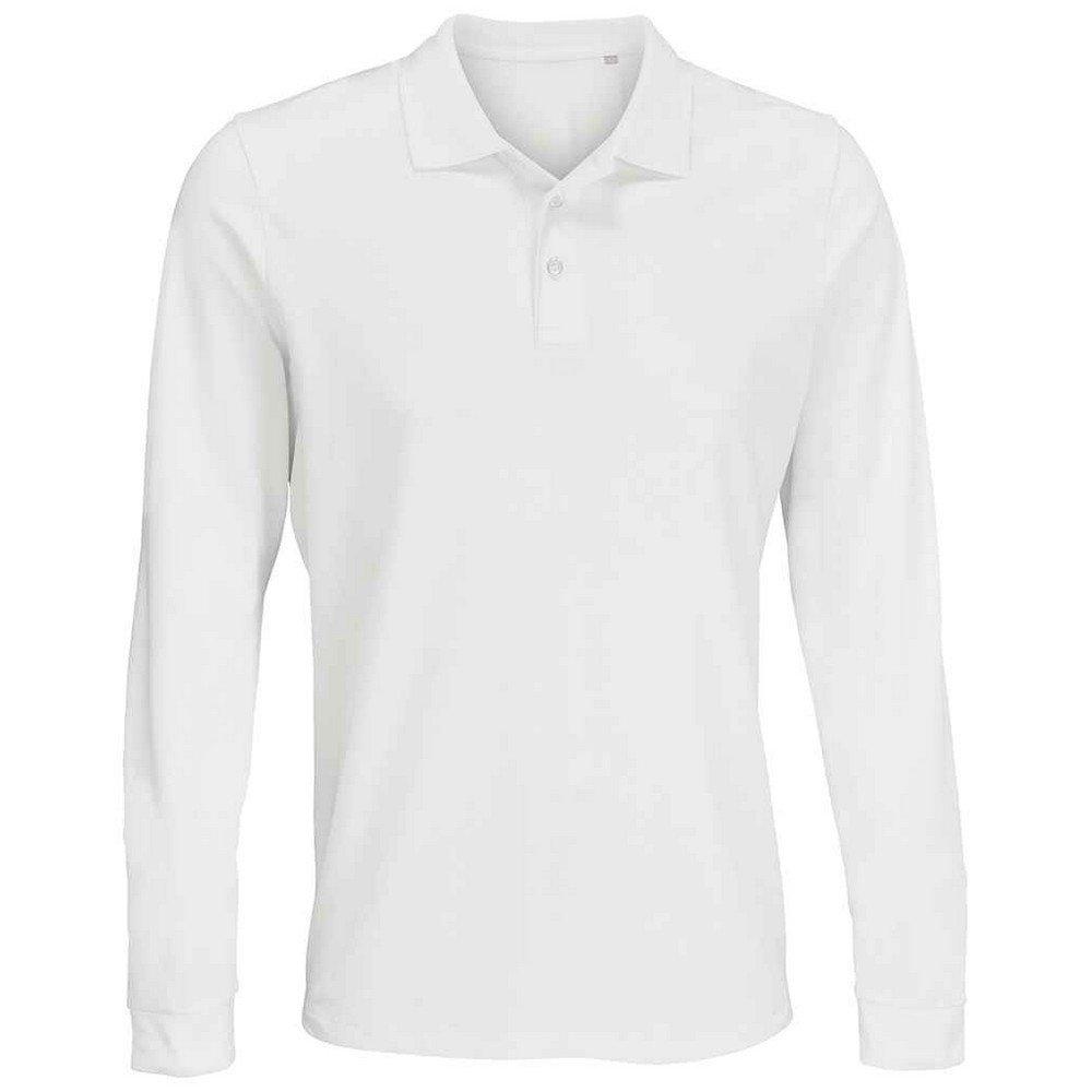 SOLS - Prime Poloshirt Langärmlig, für Damen, Weiss, Größe 3XL von SOLS