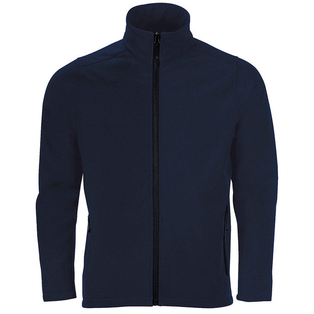 Race Softshelljacke Mit Durchgehendem Reißverschluss, Wasserabweisend Herren Marine 3XL von SOLS