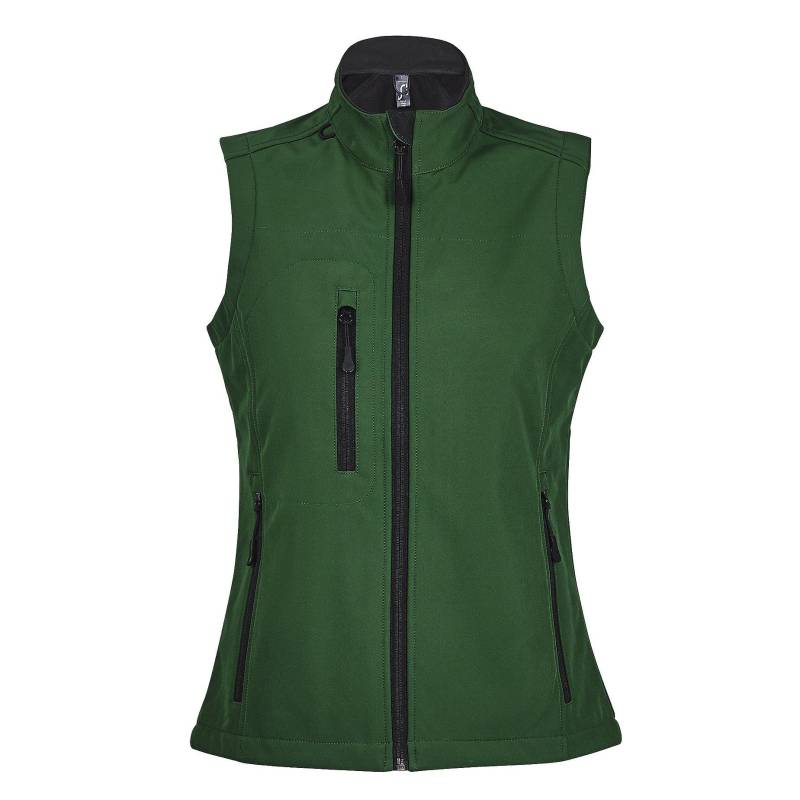 Rallye Softshellbodywarmer Softshellweste Damen Grün L von SOLS