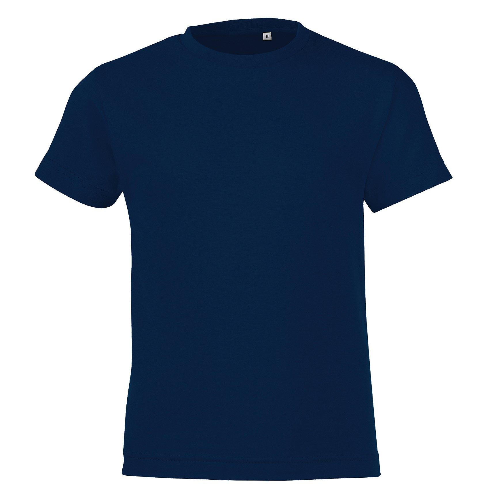 Regent Kurzarm Tshirt Jungen Marine 10A von SOLS