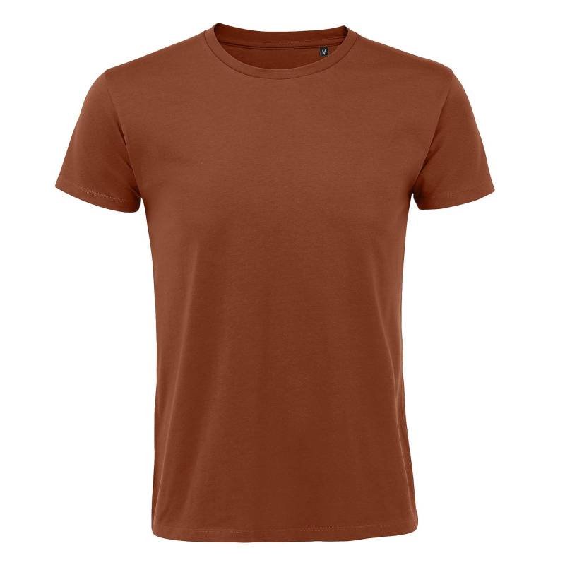 Regent Slim Fit Tshirt, Kurzarm Herren Brûlé L von SOLS