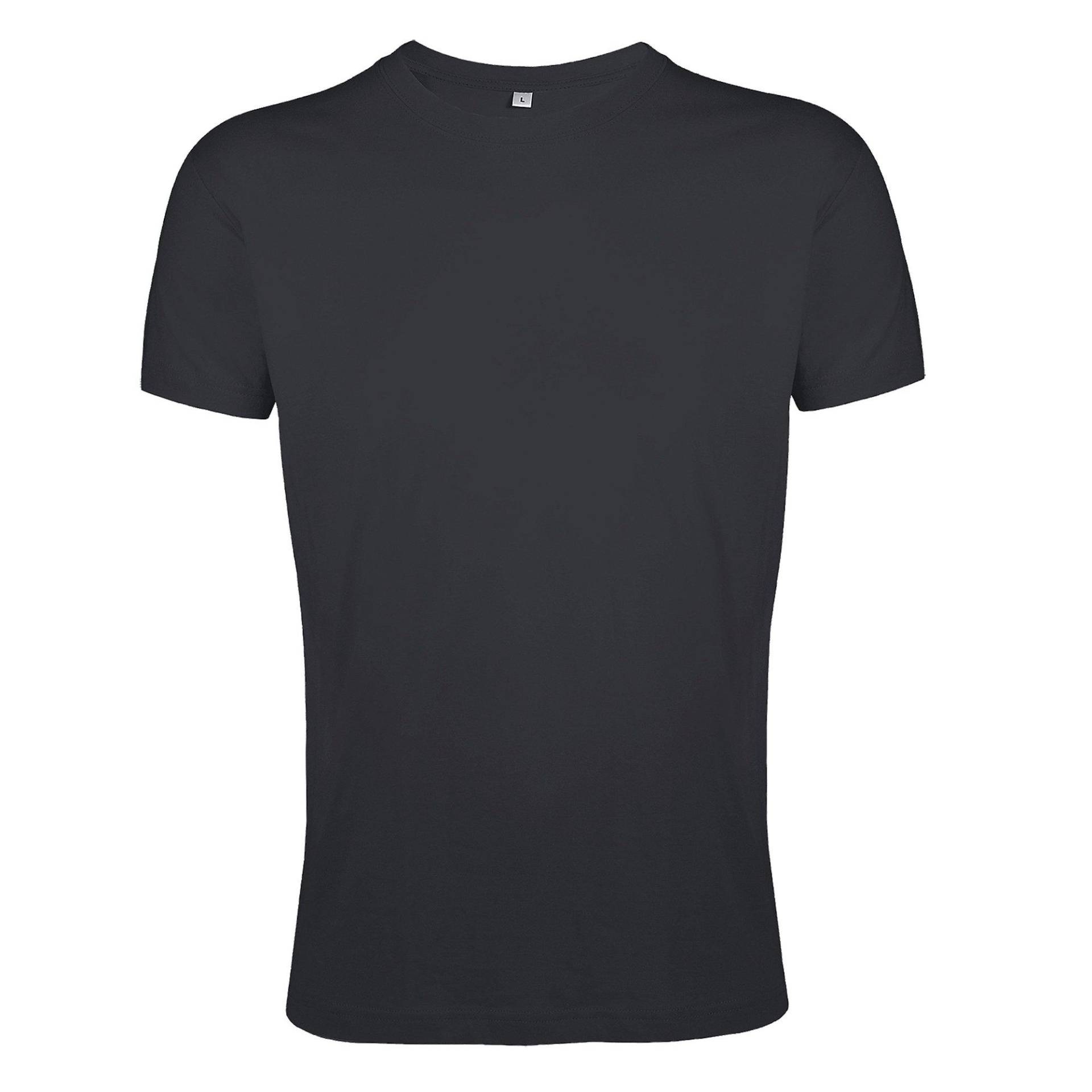 Regent Slim Fit Tshirt, Kurzarm Herren Grau XS von SOLS